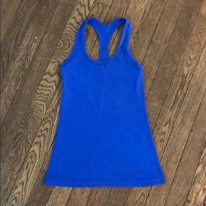 LULULEMON COOL RACERBACK ROYAL BLUE